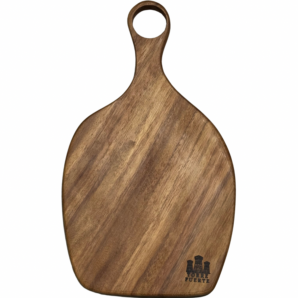 Tabla de picar, para cortes de carne, queso, y alimentos. De madera fina.