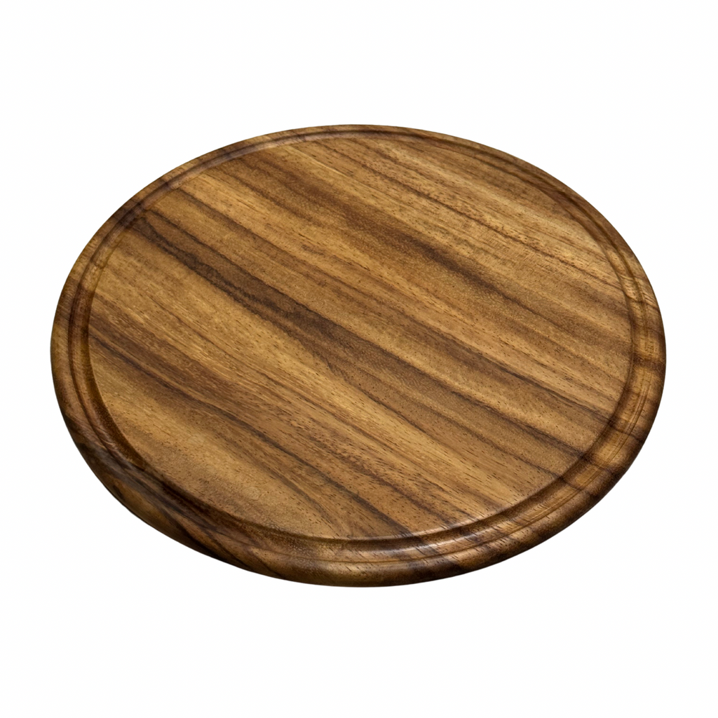 Tabla de picar, para cortes de carne y alimentos. De madera fina.