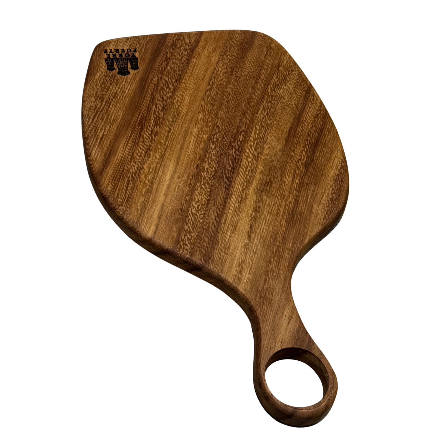 Tabla de picar, para cortes de carne, queso, y alimentos. De madera fina.