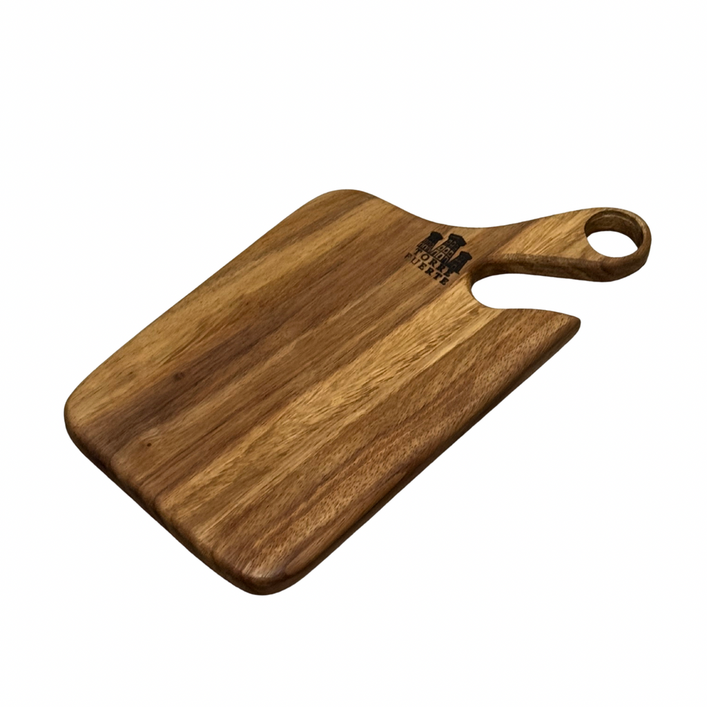 Tabla para picar alimentos. De madera fina.