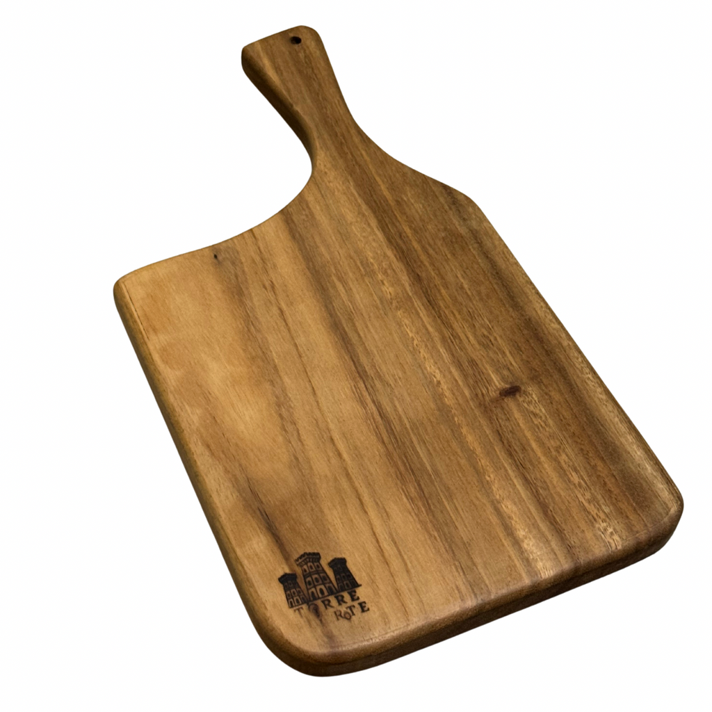 Tabla de picar, para cortes de carne, queso, alimentos. De madera fina.