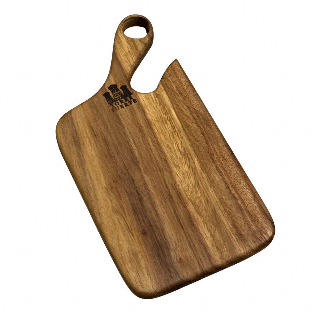 Tabla para picar alimentos. De madera fina.
