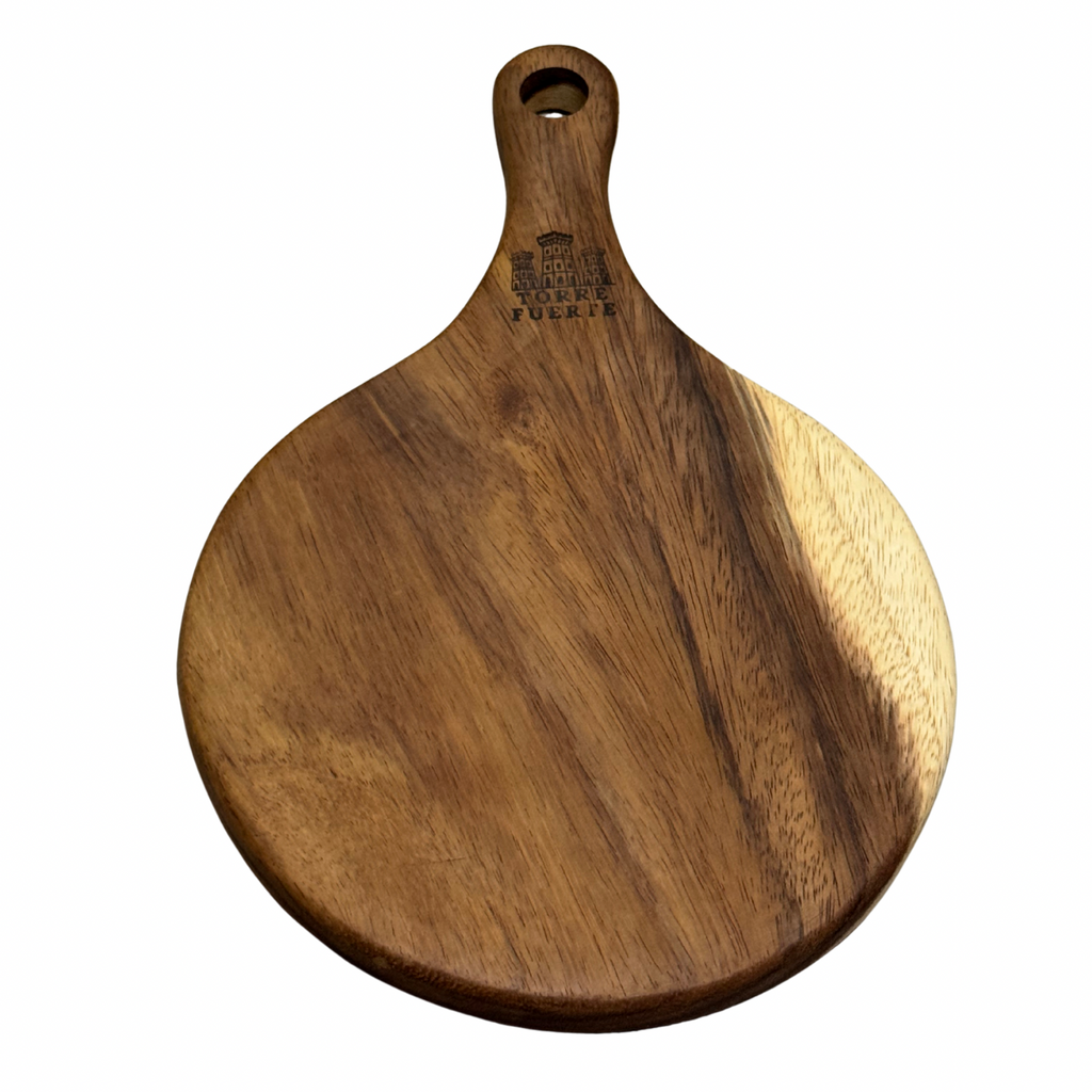 Tabla para picar, carne, queso, y alimentos. De madera fina.