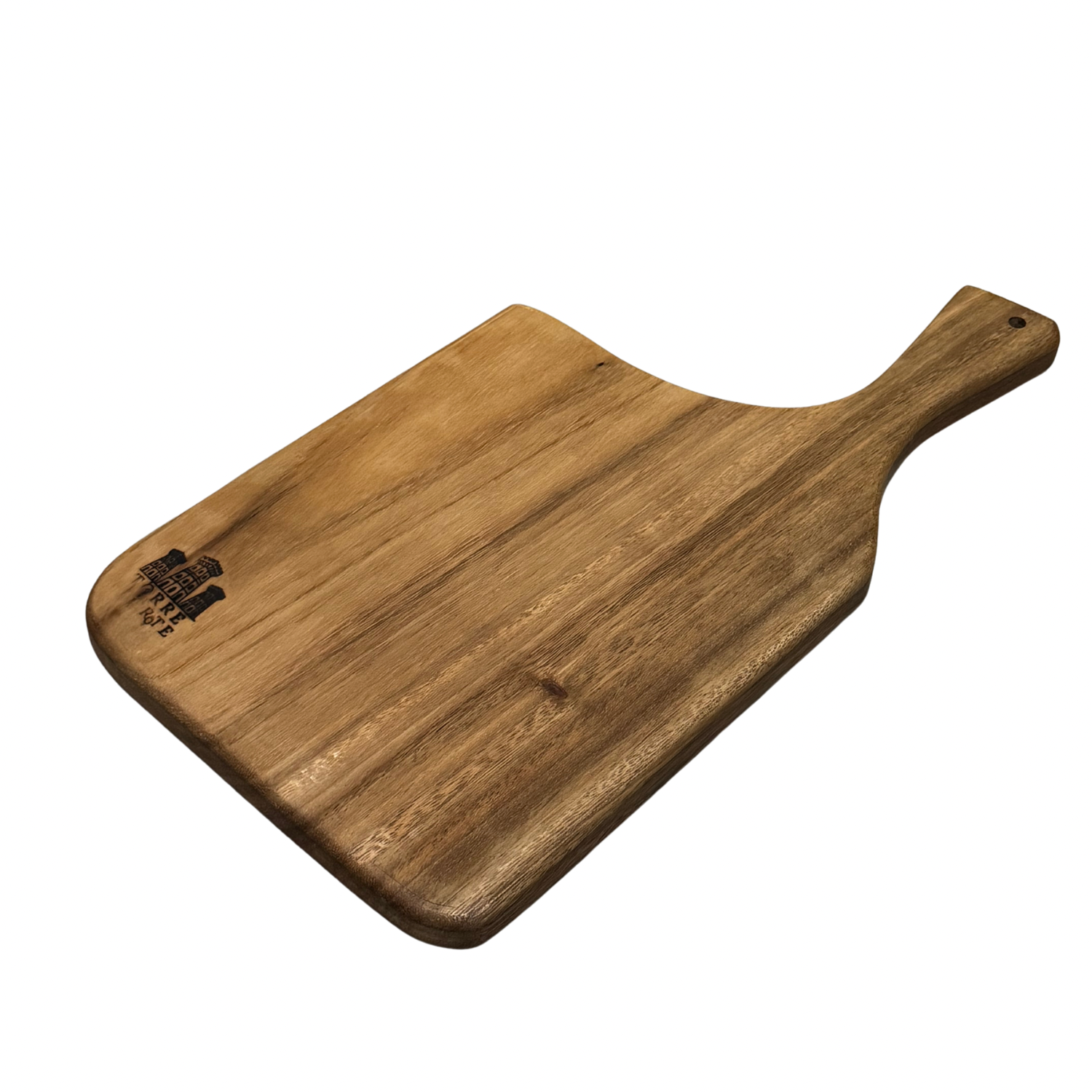 Tabla de picar, para cortes de carne, queso, alimentos. De madera fina.